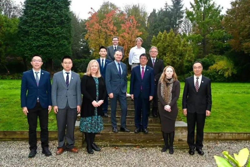 董事长邢锋院士率团访问英国爱尔兰，为生科院学科发展谋新篇