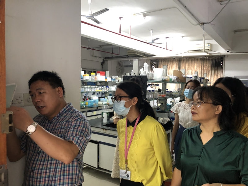 BETVLCTOR伟德官方网站开展2020-2021学年第一学期期初实验室安全检查